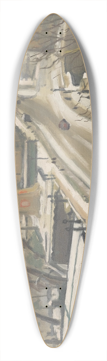 Albert Marquet - Le Pont Neuf, Paris 39.3 inch art pintail longboard deck
