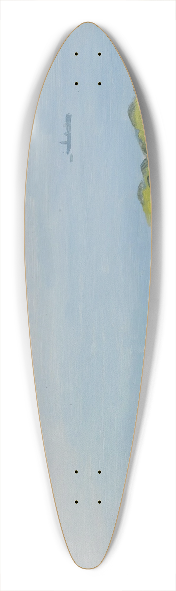 Albert Marquet - Toulon, Cap Brun 39.3 inch art pintail longboard deck