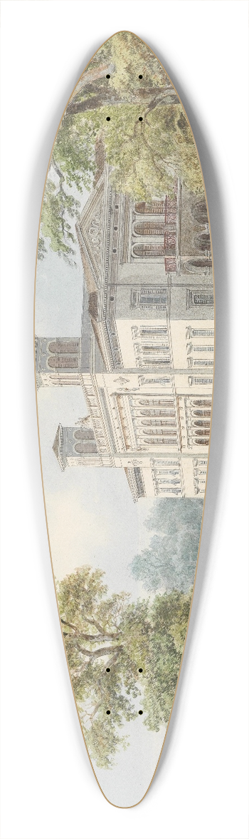 Albert Rieger - Triest Ferdinandeum 39.3 inch art pintail longboard deck