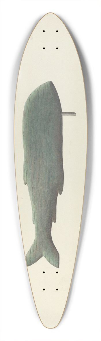 Albert Ryder - Fish Weather Vane 39.3 inch art pintail longboard deck