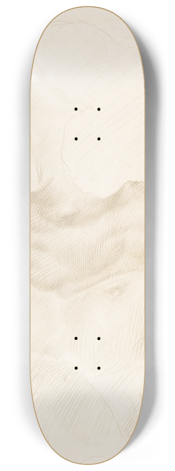 Alphonse Legros - Torso of the Belvedere 8.25 inch art skate deck