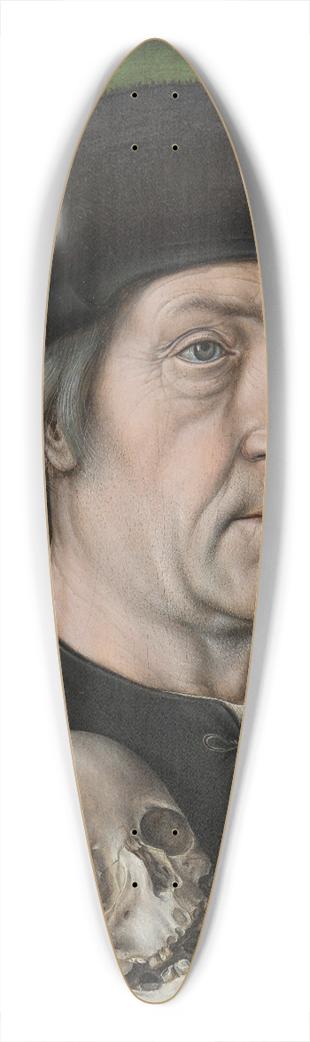 Albrecht Bouts - Self-portrait 39.3 inch art pintail longboard deck