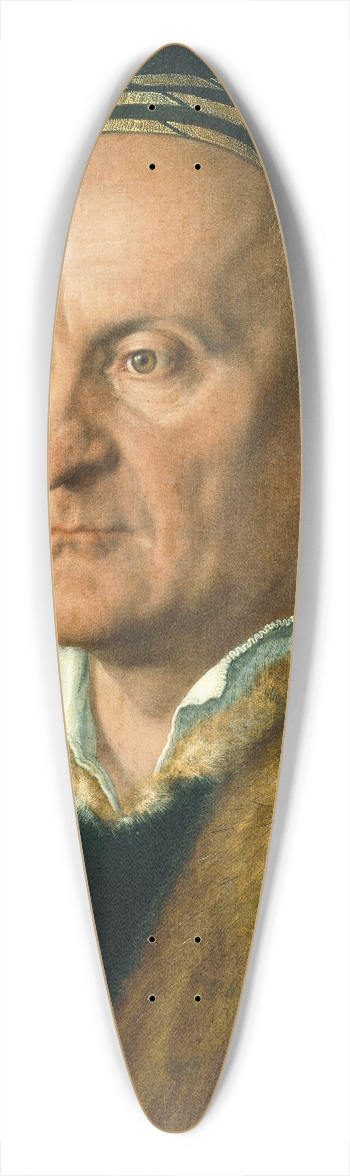 Albrecht Drer - Jakob Muffel 39.3 inch art pintail longboard deck