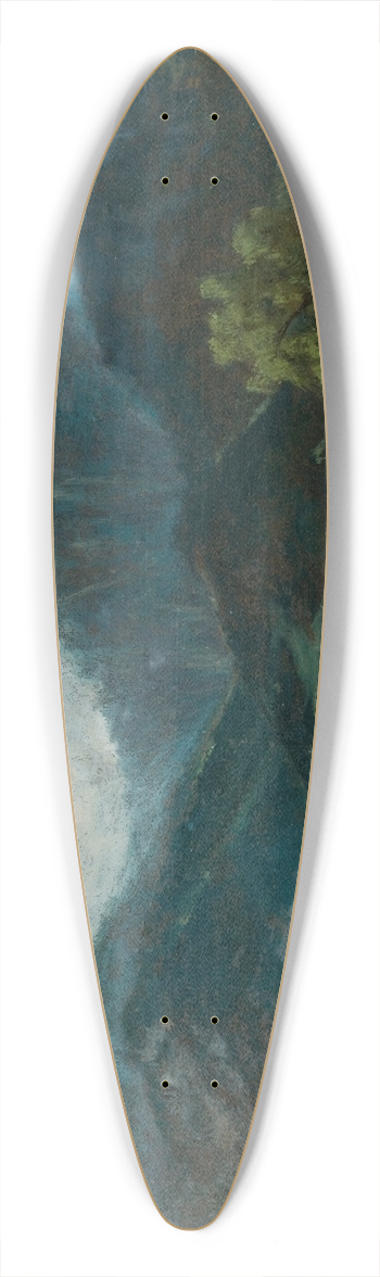 Aleksander Kotsis - Mount Giewont 39.3 inch art pintail longboard deck
