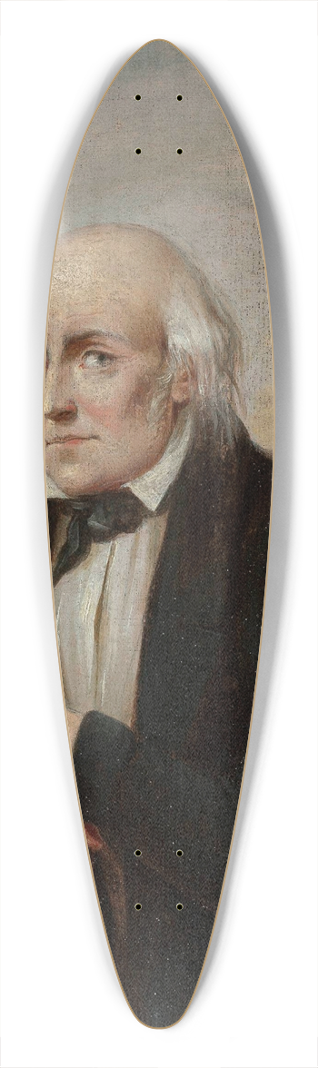 Aleksander Stankiewicz - Portrait of Julian Ursyn Niemcewicz 39.3 inch art pintail longboard deck