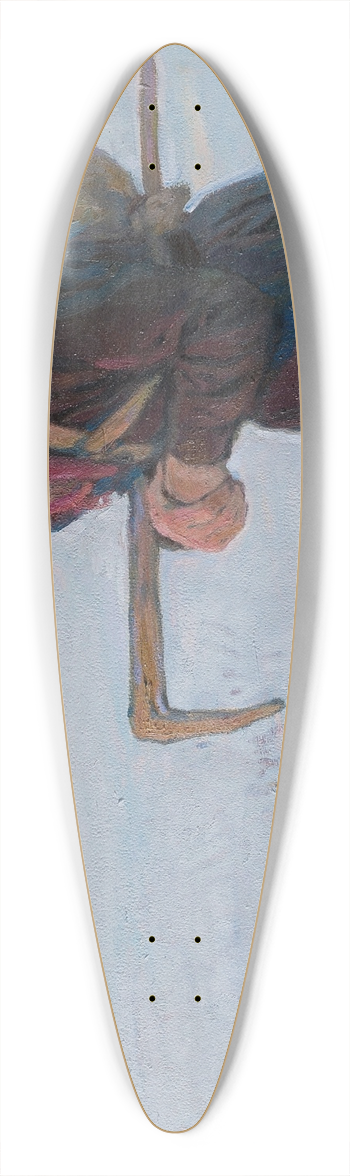 Aleksei Mikhailovich Korin - The Monk 39.3 inch art pintail longboard deck