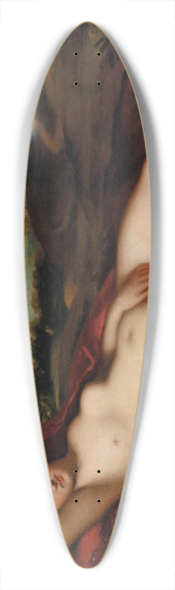 Alessandro Varotari - Venus 39.3 inch art pintail longboard deck
