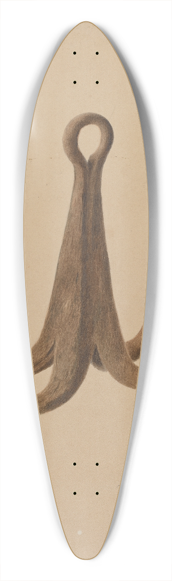 Alexander Anderson - Grappling Hooks 39.3 inch art pintail longboard deck
