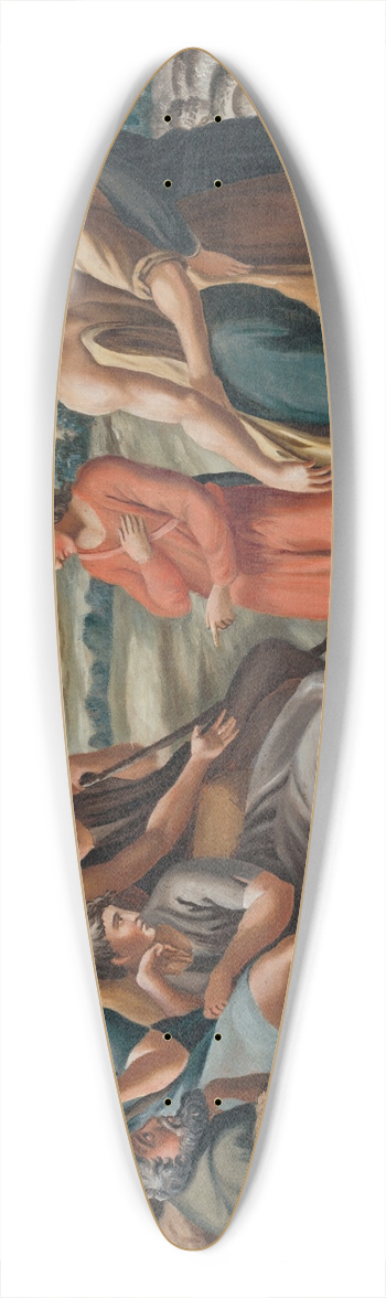 Alexander Belopotock - Biblical Scene I. 39.3 inch art pintail longboard deck