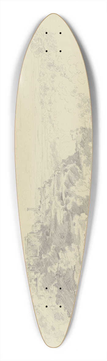 Alexander Gwinner - View on Tivoli 39.3 inch art pintail longboard deck