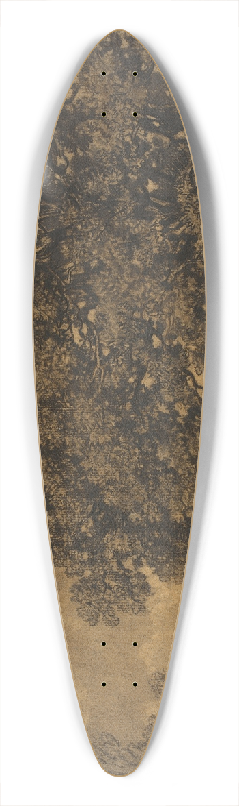 Alexander Helwig Wyant - Landscape 39.3 inch art pintail longboard deck