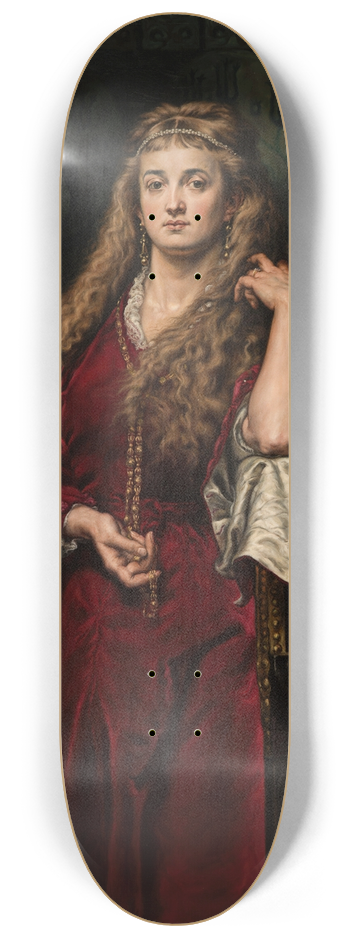 Jan Matejko - Castellans Daughter 8.25 inch art skate deck