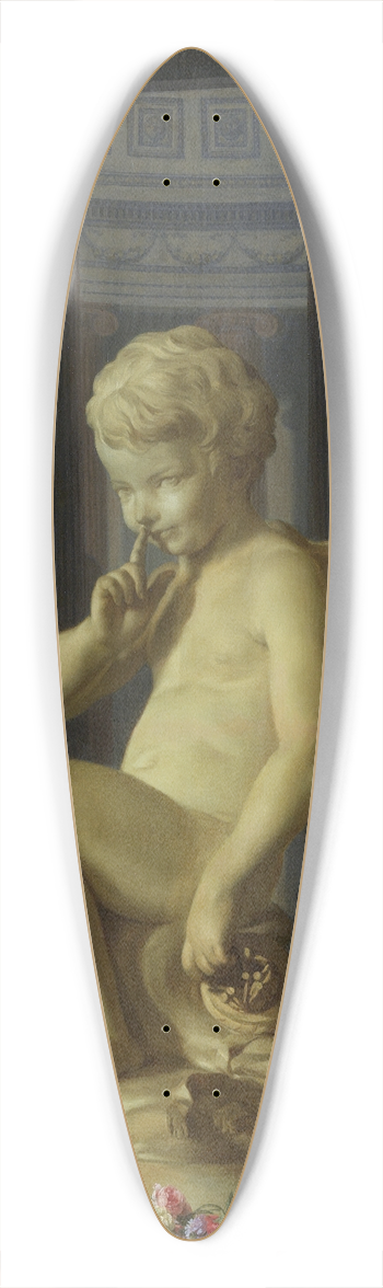 Alexander Roslin - Amors tillbedjan 39.3 inch art pintail longboard deck
