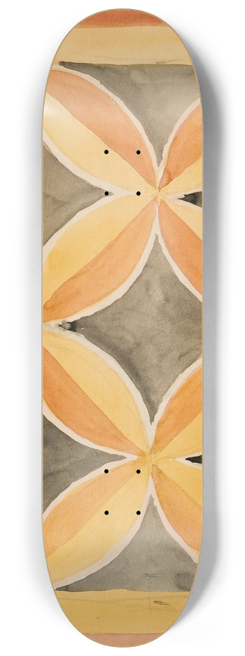 Jan Matejko - Karton do polichromii Kocioa Mariackiego  Fryz o motywach geometrycznych 8.25 inch art skate deck