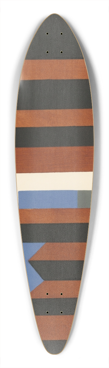 Alexandra Exter - Maquettes de Thatre 6 39.3 inch art pintail longboard deck