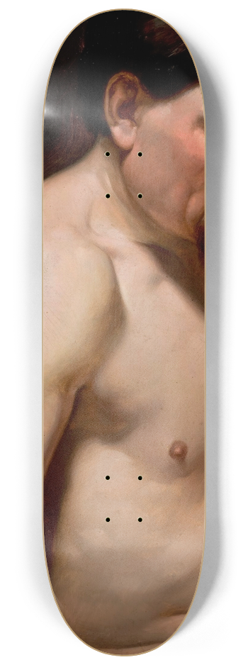 Jan Matejko - Male semi-nude 8.25 inch art skate deck