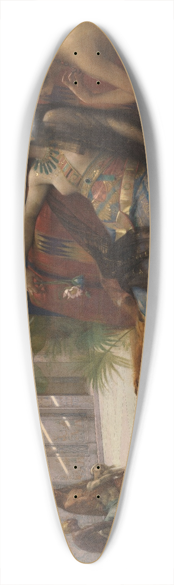 Alexandre Cabanel - Cleopatra 39.3 inch art pintail longboard deck