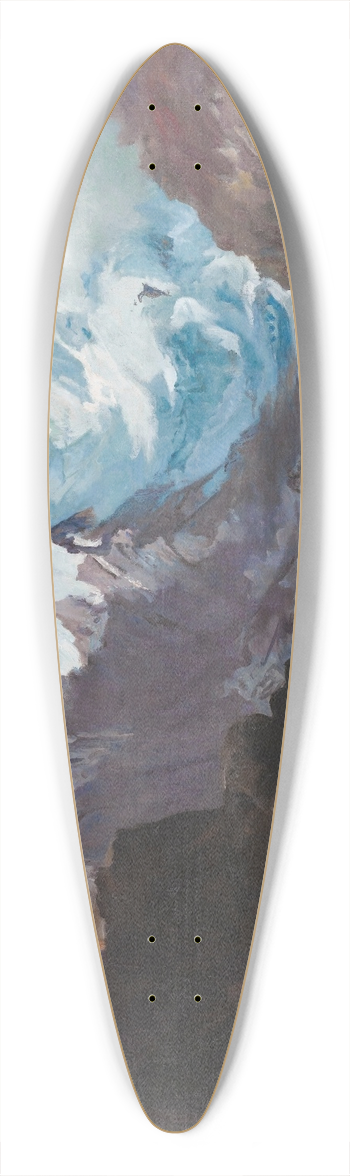 Alexandre Jacovleff - MountRakaposhi 39.3 inch art pintail longboard deck