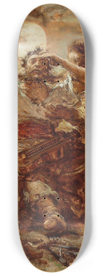 Jan Matejko - Sketch for the painting Wernyhora 8.25 inch art skate deck