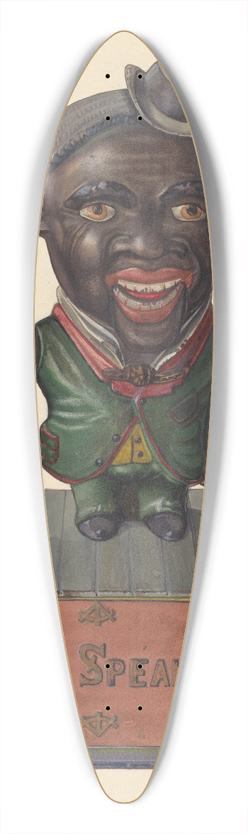 Alf Bruseth - Stump Speaker Bank 39.3 inch art pintail longboard deck