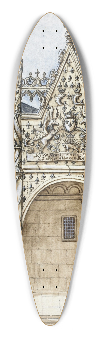 Alfred Bonnardot - Ancienne cour des Comptes, portail de lescalier 39.3 inch art pintail longboard deck