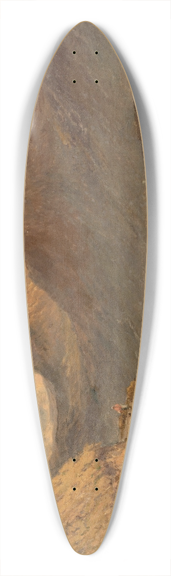 Alfred de Branski - Loch Lomond 39.3 inch art pintail longboard deck