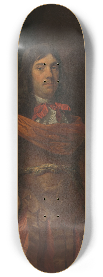 Jan Mijtens - Cornelis Tromp (1629-91). Lieutenant-Admiral General 8.25 inch art skate deck