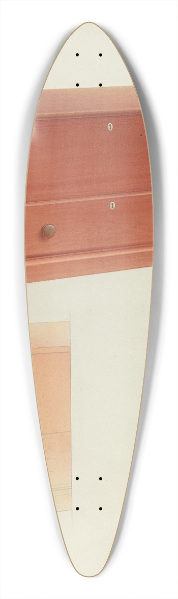 Alfred H. Smith - Blanket Chest 39.3 inch art pintail longboard deck