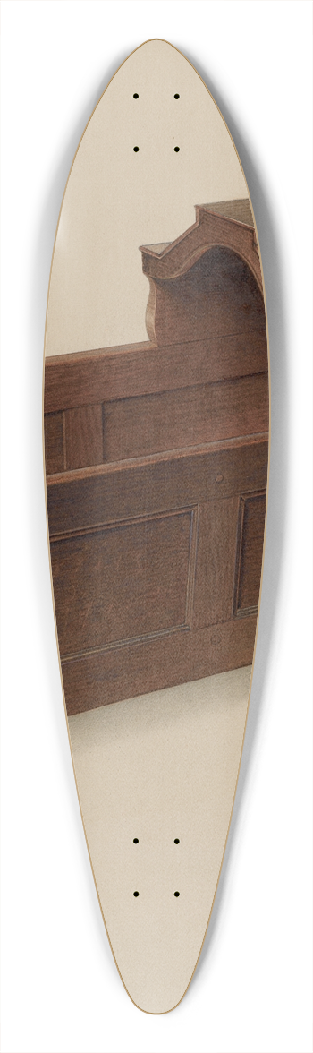 Alfred H. Smith - Cradle 39.3 inch art pintail longboard deck