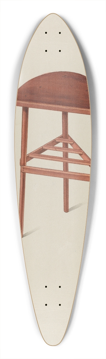 Alfred H. Smith - Shaker Music Rack 39.3 inch art pintail longboard deck
