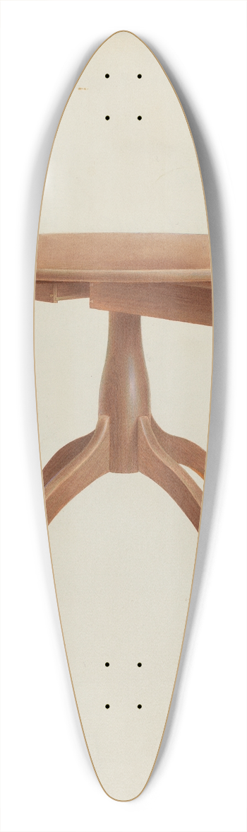 Alfred H. Smith - Shaker Round Table 39.3 inch art pintail longboard deck