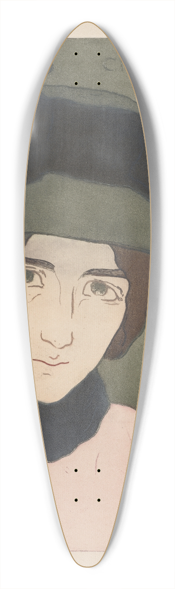 Alfredo Mller - Clo de Mrode 39.3 inch art pintail longboard deck