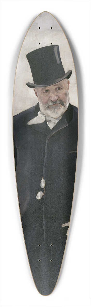 Alfred Philippe Roll - Portrait dAdolphe Alphand 39.3 inch art pintail longboard deck
