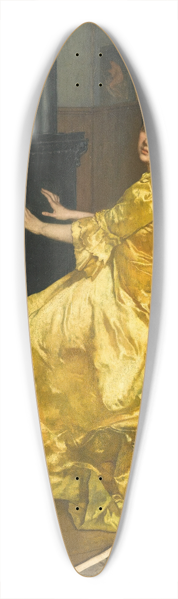 Alfred Stevens - Dans latelier; le repos du modle 39.3 inch art pintail longboard deck