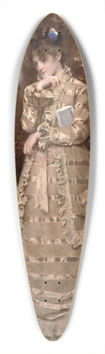 Alfred Stevens - Fall 39.3 inch art pintail longboard deck