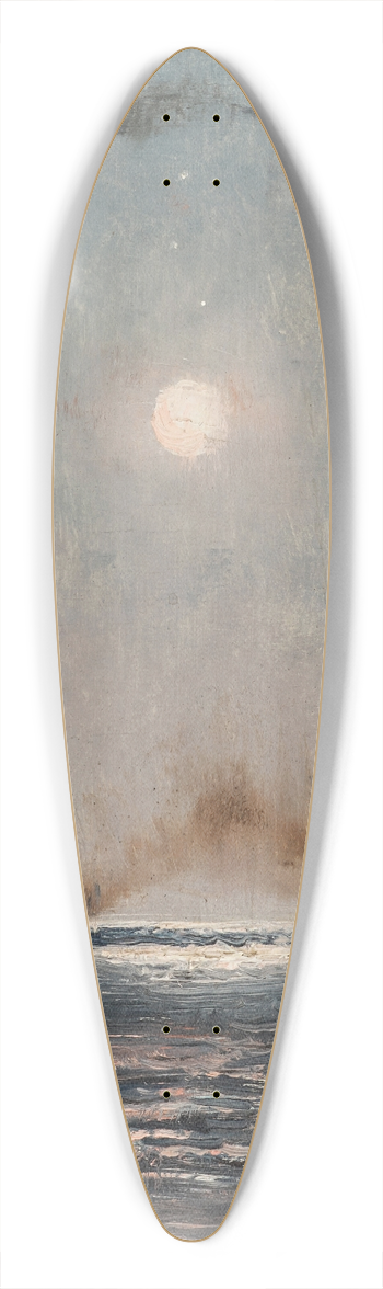 Alfred Stevens - Marine de nuit 39.3 inch art pintail longboard deck