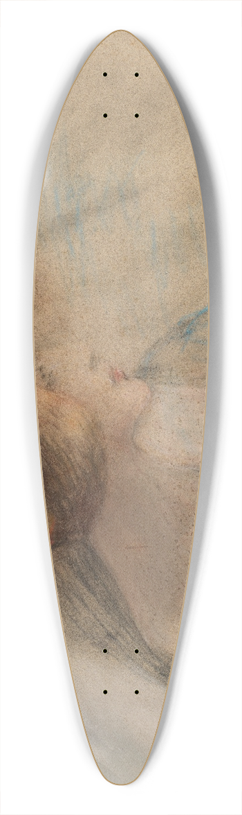 Alice Pike Barney - Fantasy 39.3 inch art pintail longboard deck