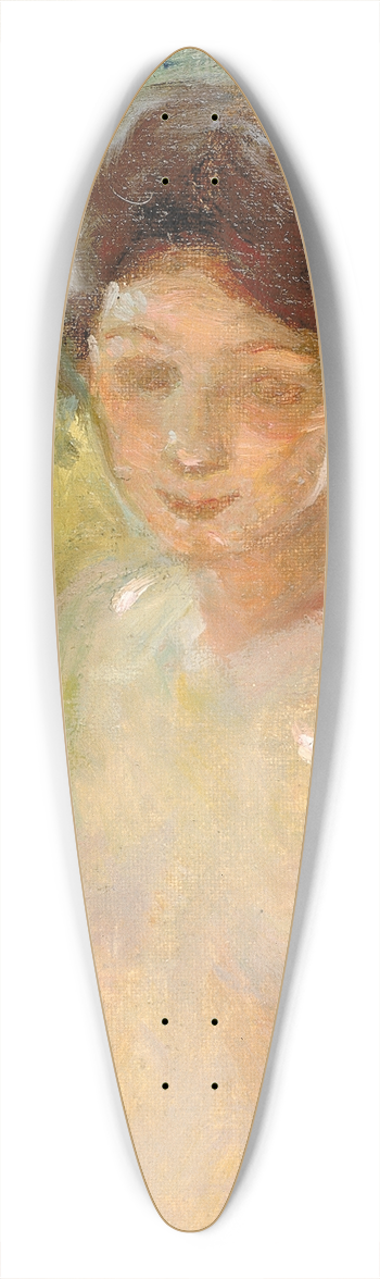 Alice Pike Barney - In Sunlight 39.3 inch art pintail longboard deck