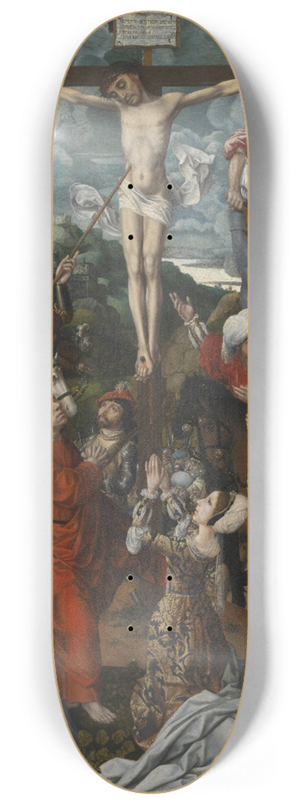 Jan Provost - Calvary 8.25 inch art skate deck