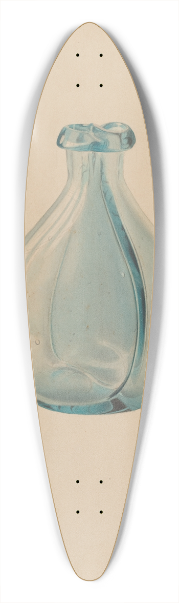 Alvin Shiren - Gemel Bottle 39.3 inch art pintail longboard deck