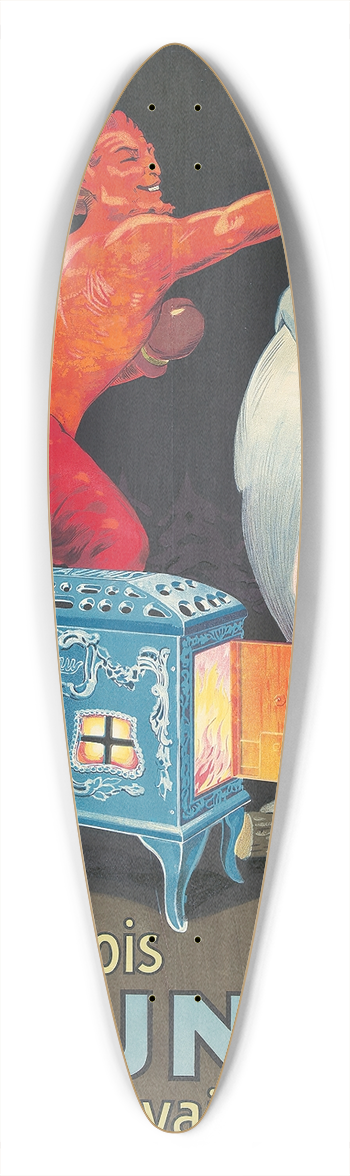 Aly - Faunus 39.3 inch art pintail longboard deck