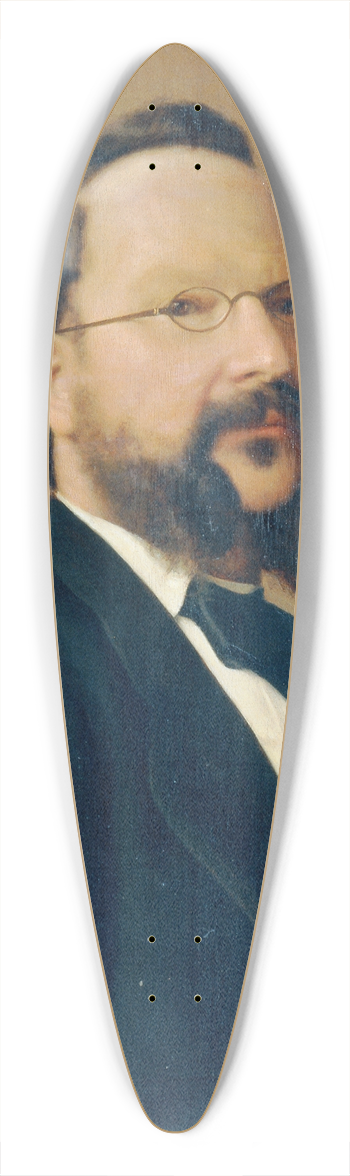 Amadeus Szekulics - Der Maler Peter Johann Nepomuk Geiger 39.3 inch art pintail longboard deck