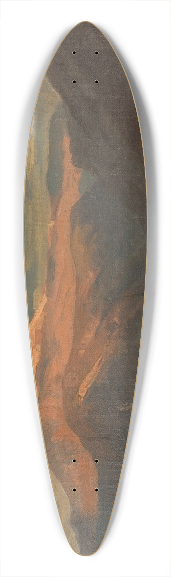 Amaldus Nielsen - Fra Balestrand 39.3 inch art pintail longboard deck