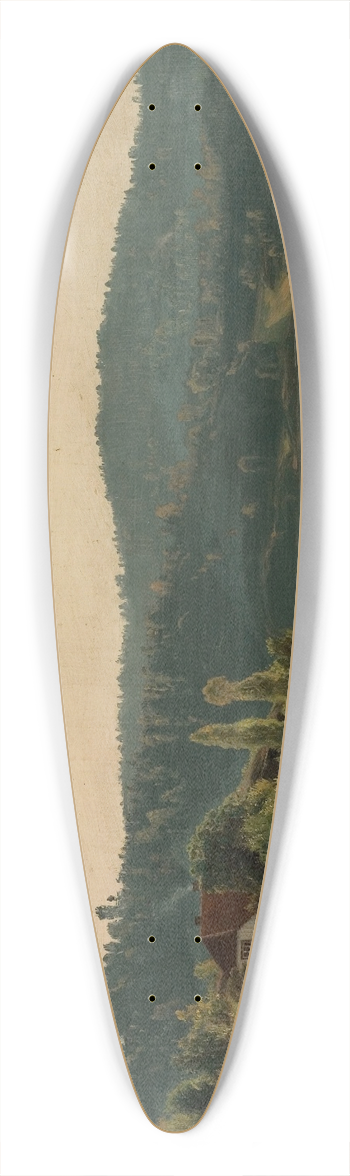 Amaldus Nielsen - Fra Mindalen, Risr 39.3 inch art pintail longboard deck