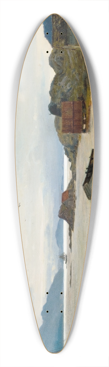 Amaldus Nielsen - Jaktevrak, lve 39.3 inch art pintail longboard deck