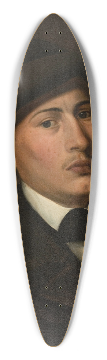 Amaldus Nielsen - Selvportrett 39.3 inch art pintail longboard deck