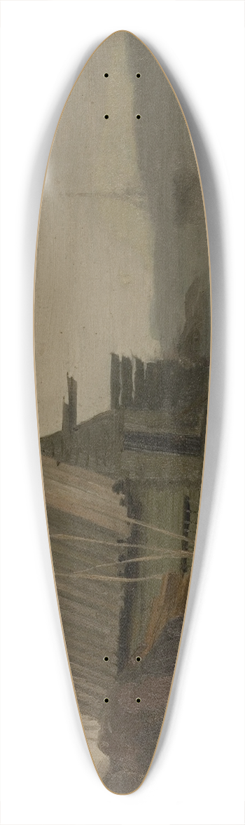 Amaldus Nielsen - Sjbod, Lindesnes 39.3 inch art pintail longboard deck