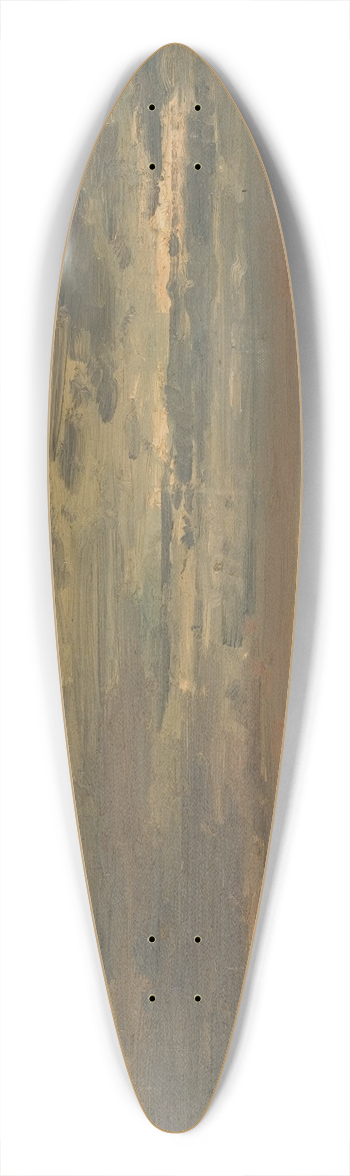 Amaldus Nielsen - Svartstille 39.3 inch art pintail longboard deck