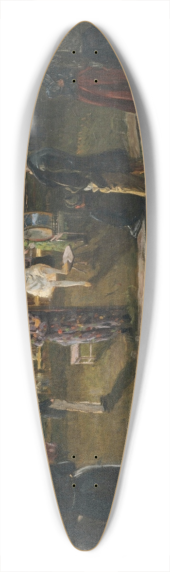Amandus Faure - Wanderzirkus 39.3 inch art pintail longboard deck