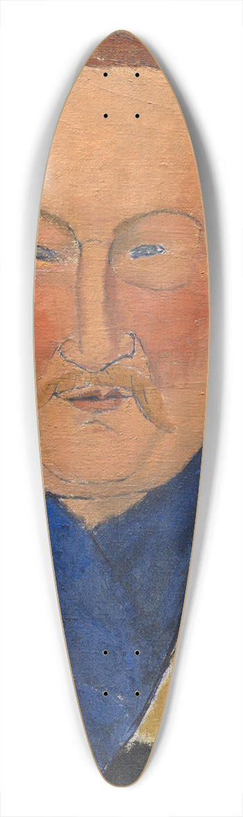 Amedeo Modigliani - Lon Bakst 39.3 inch art pintail longboard deck